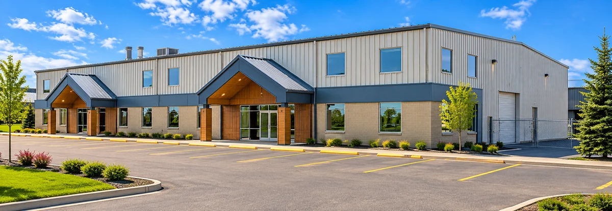 Industrial office building
